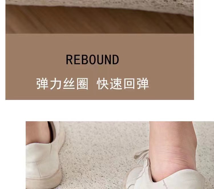 家用丝圈地垫小清新花朵入户门口进门垫厂家可蹭土易清理丝圈地垫详情6