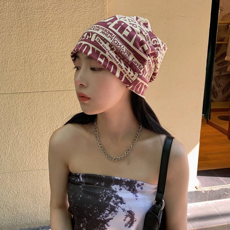 头巾男潮帽子秋冬运动吸汗冰丝跑步月子帽夏天冷帽骑行薄款包头帽详情10