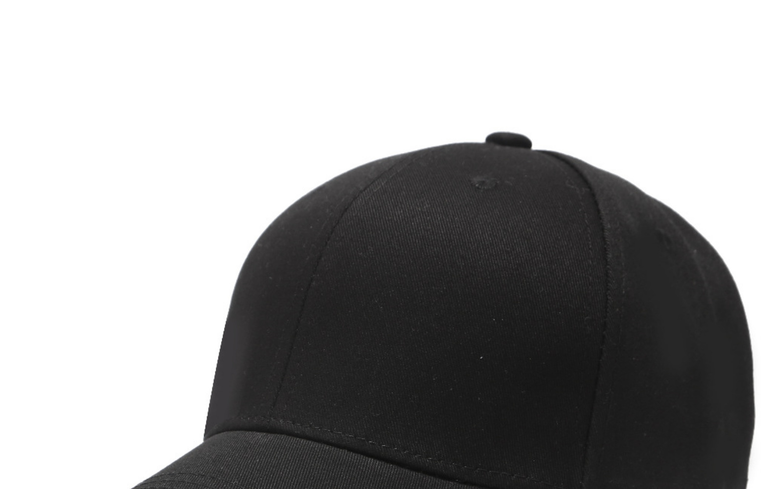 现货纯棉6片光板棒球帽户外纯色百搭刺绣logo帽子男士批发鸭舌帽详情11