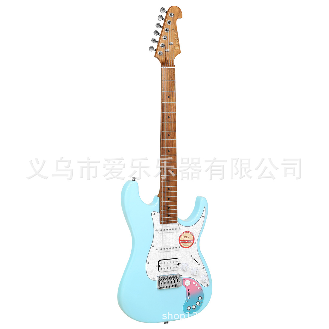 IRIN smart electric guitar with built-in effects 22 Bluetooth electric guitar, poplar electric guitar, high-end guitar case pic 6