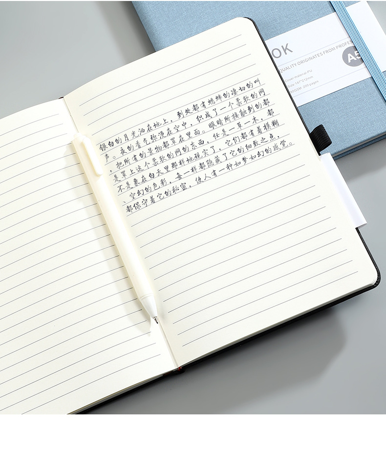 简约a5绑带笔记本批发a7迷你可爱学生记事本a6商务小本日程本定制详情11