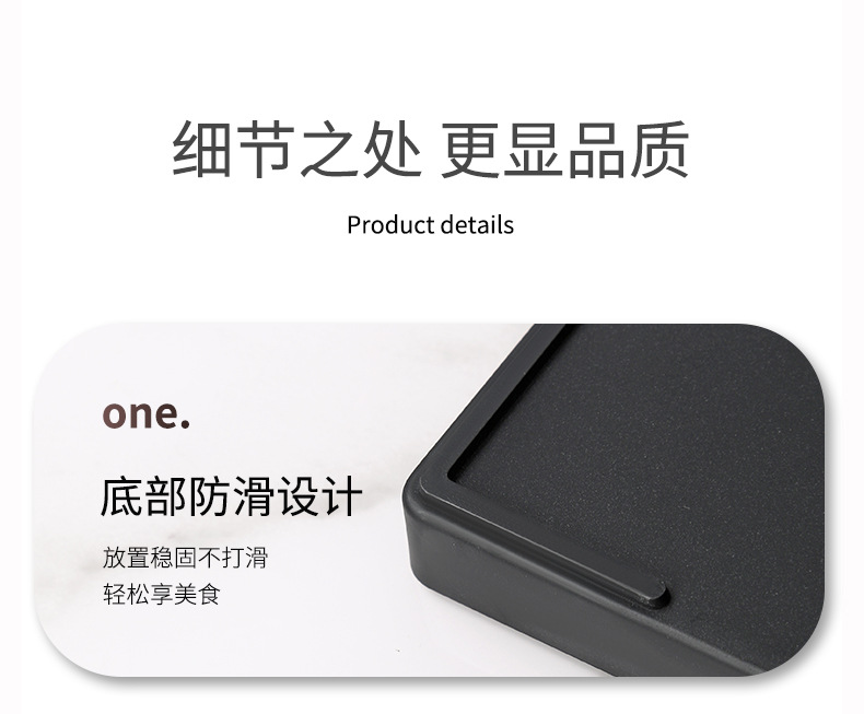Hotel rectangular tea cup tray, anti-slip towel tray, room storage tray, plastic right-angle drag tray, commercial use in hotels pic 12