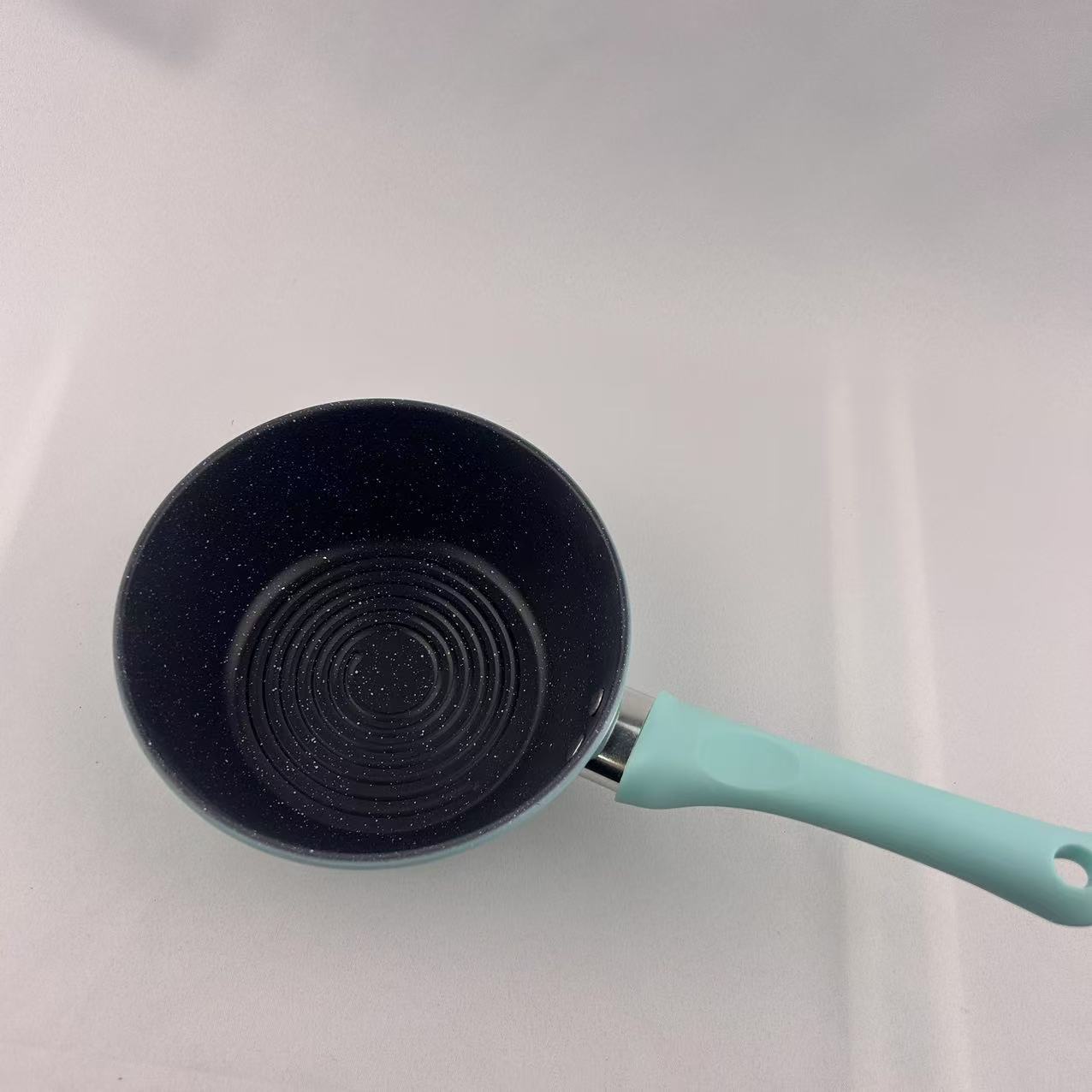 18cm household tourmaline non-stick pot, small milk pot, noodle cooking pot, non-stick pot, small pot for dormitory pic 10