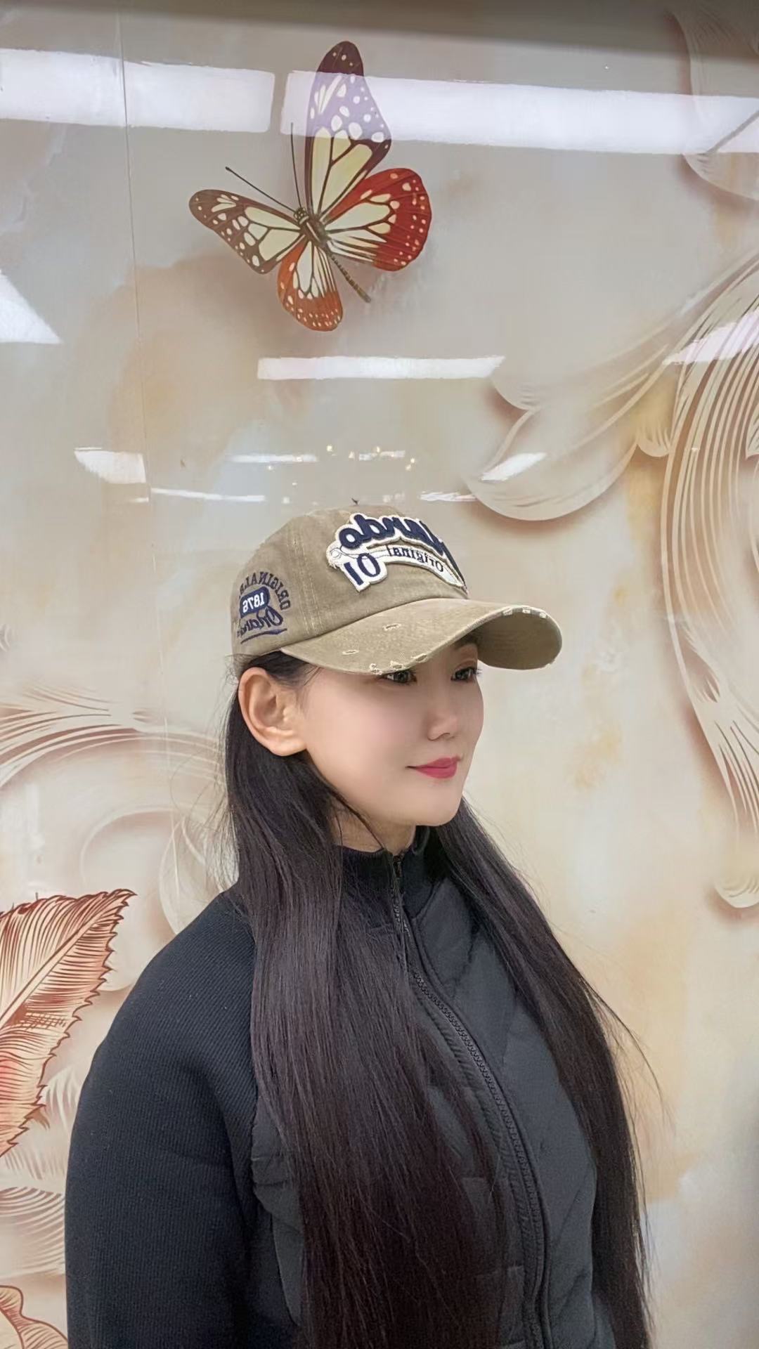 嘻哈棒球帽批发新款休闲百搭牛仔布做旧鸭舌帽字母刺绣现货棒球帽详情4