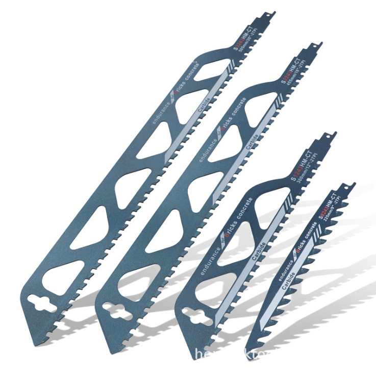 Yiwei reciprocating saw blades for cutting red bricks, porous concrete and lightweight bricks. Direct supply and wholesale from a professional reciprocating saw blade manufacturer pic 1