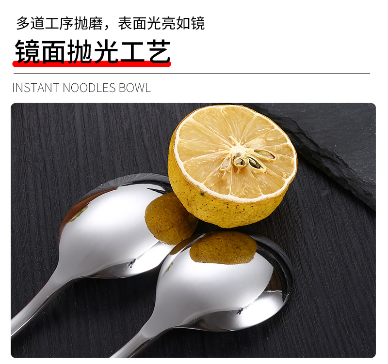 081款不锈钢餐具套装加厚牛排刀叉勺酒店餐厅家用勺子牛排西餐具详情9