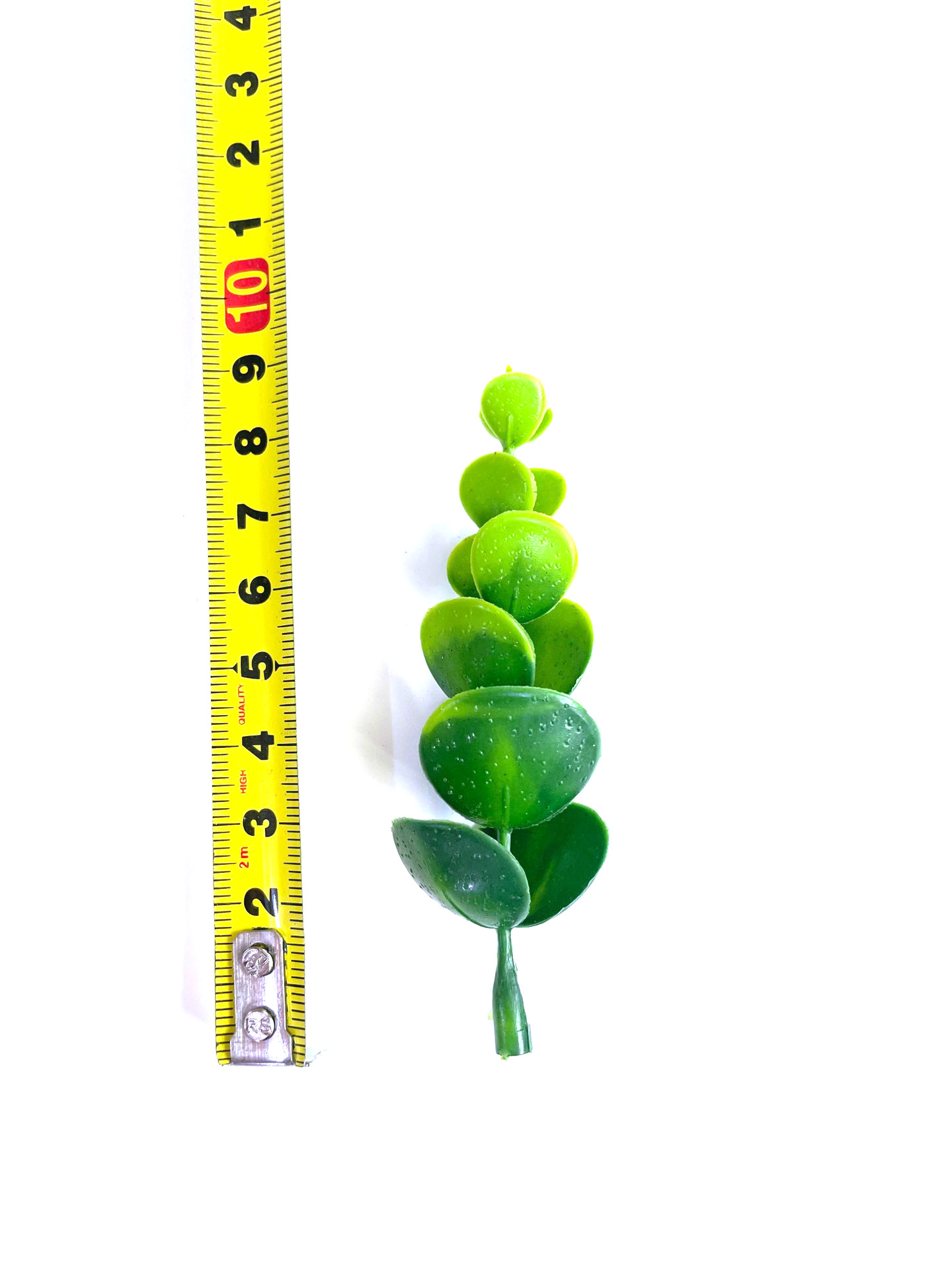 厂家批发仿真尤加利金钱草桉树叶绿植塑料水草假花配件办公园艺装饰详情10