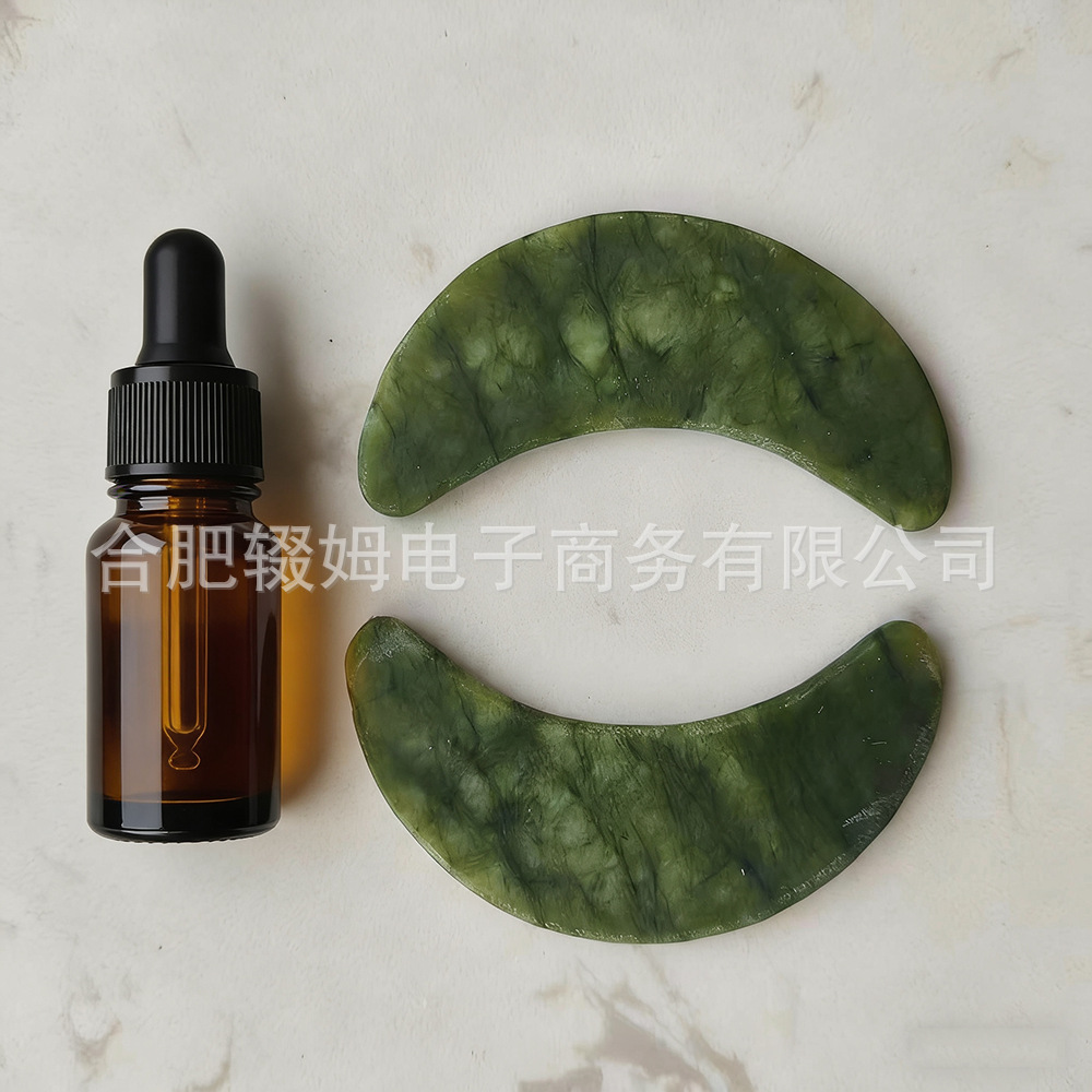 NEW新款绿凤玉玉石眼贴石夏季冷敷冰爽眼罩脸部面部眼部皮肤护理详情12