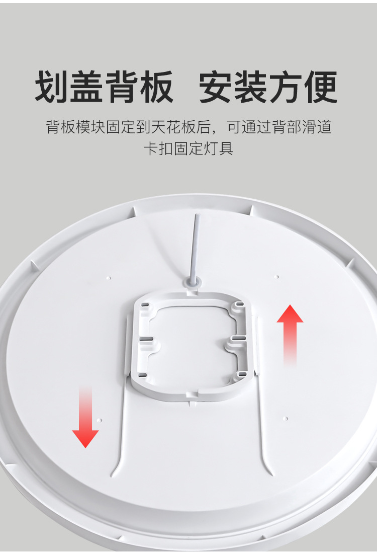 Special offer bedroom ceiling lights, modern and simple eye-protecting three-proof lights, balcony corridor lights, 2025 new style wholesale lighting fixtures pic 11