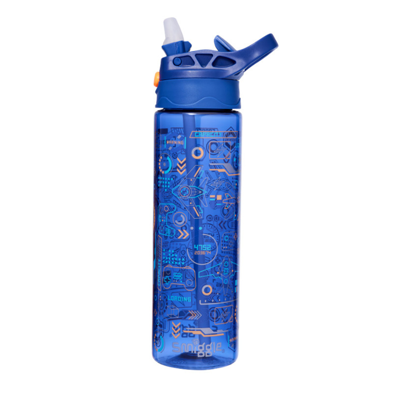 Australian smiggle straw water cup for boys, girls, children and students is a lightweight and transparent portable cup with a large capacity of 650ml pic 11