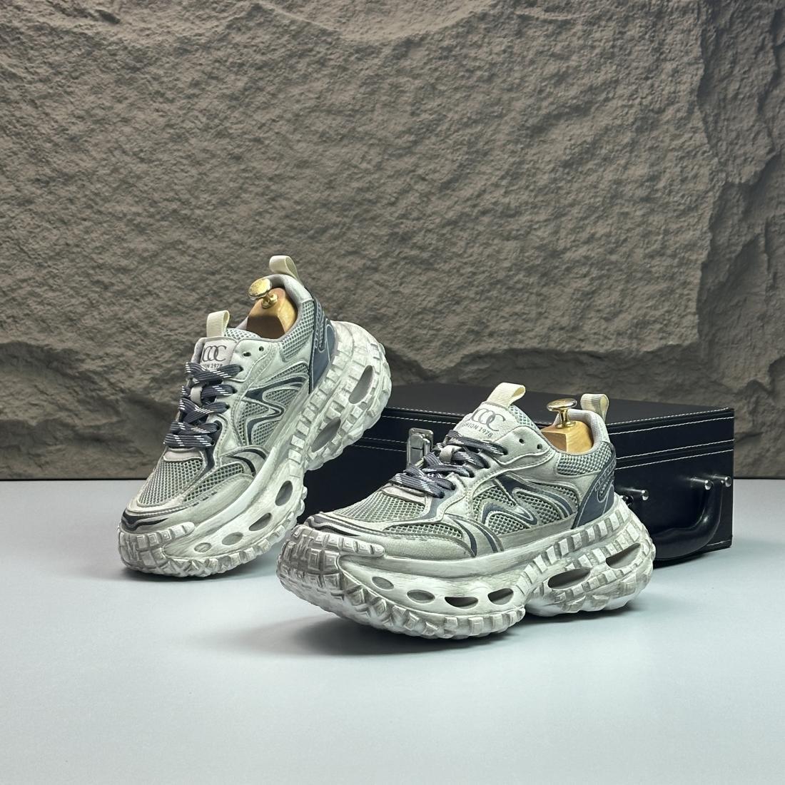 复古男士ins老爹鞋厚底休闲潮男百搭做旧款轮胎底青年时尚男鞋详情13