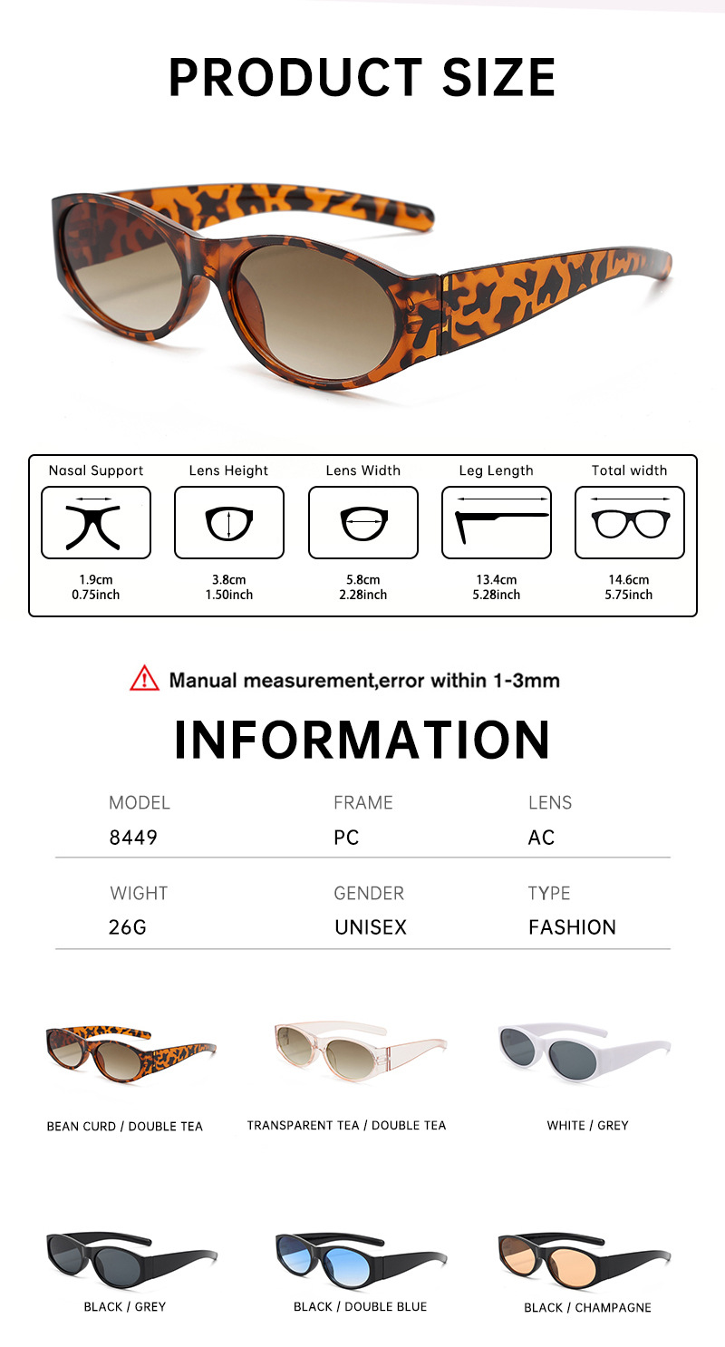 New tortoiseshell wide-leg sunglasses for women, high-end European and American retro sunglasses, fashionable outfit, cross-border sunglasses pic 7