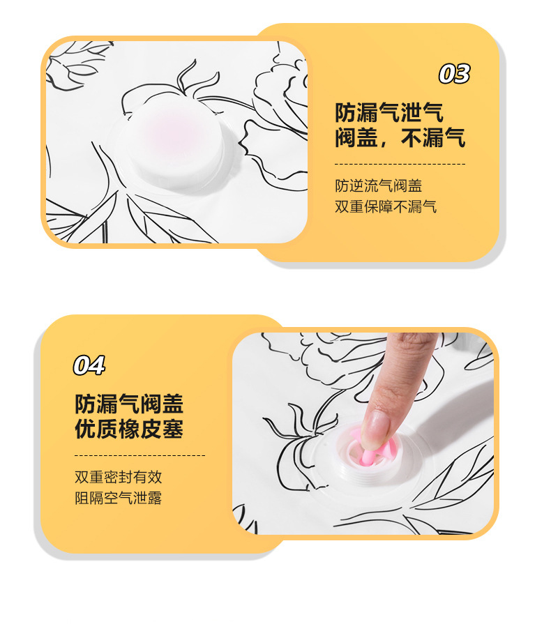 Vacuum storage bags, vacuum compression bags, thickened special bags for clothes and quilts, super thick and airtight sorting and packing bags pic 10
