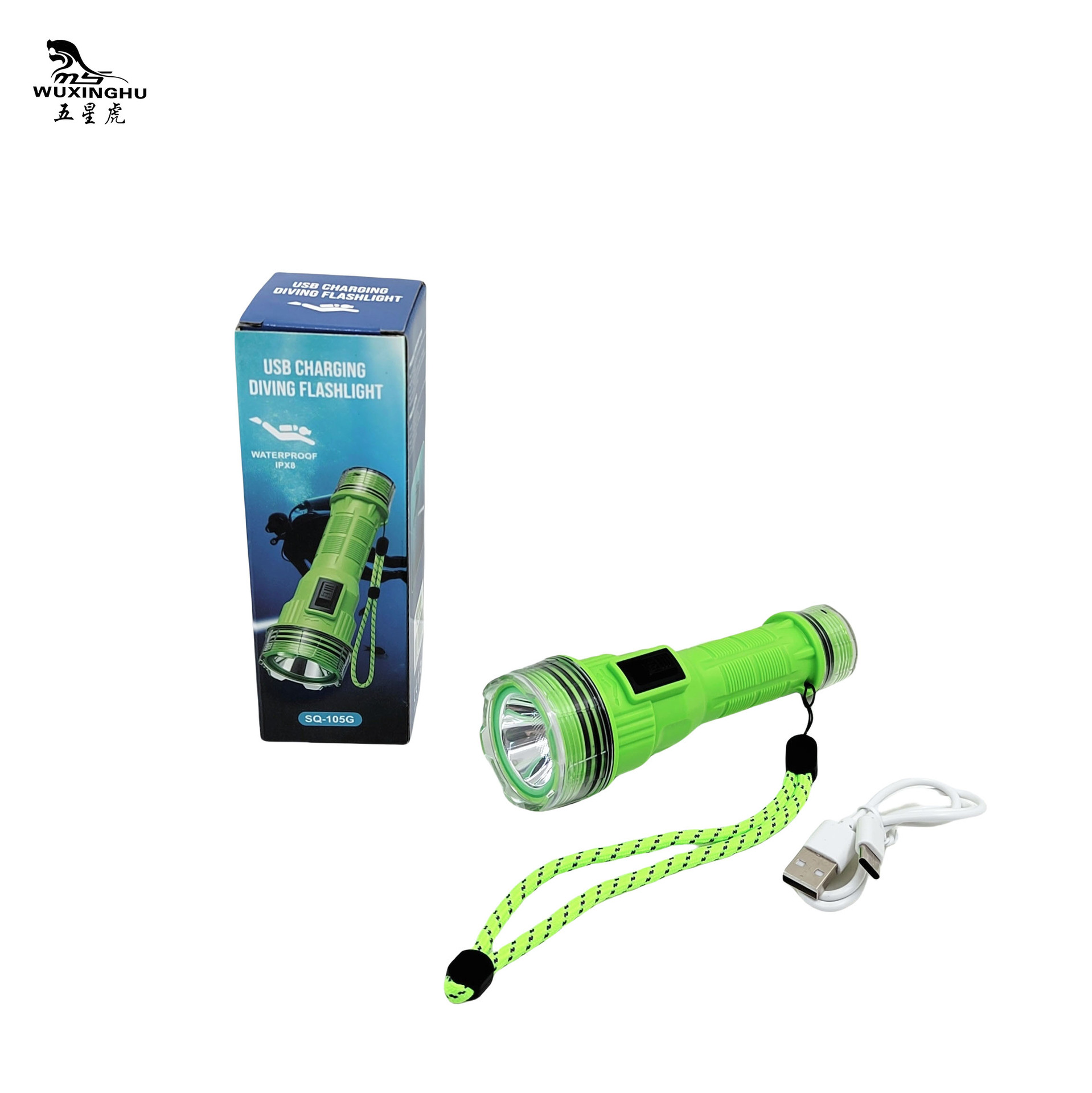 High-intensity LED diving headlamp, waterproof, rechargeable, long-range, long-lasting, underwater dedicated head-mounted flashlight, lighting, daily necessities pic 7