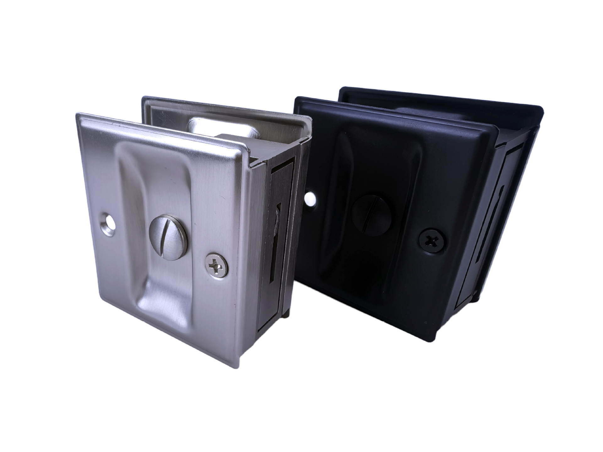 Stainless steel American-style sliding door lock, concealed sliding door lock, integrated sliding lock, balcony, kitchen and bathroom sliding hook lock pic 4