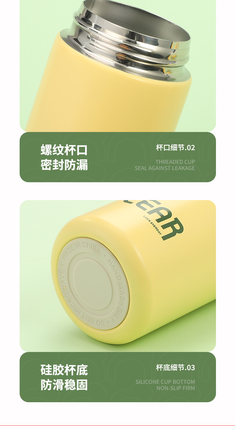 New bouncing direct drinking insulated cup, large capacity, high appearance level, lockable, intelligent temperature display, stainless steel water cup for women pic 27