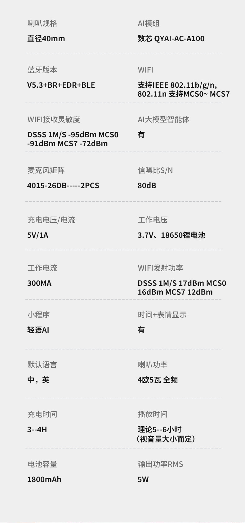 The intelligent AI large model Doubao DeepSeek astronaut speaker, Bluetooth TF card clock, alarm clock and multi-functional speaker pic 17