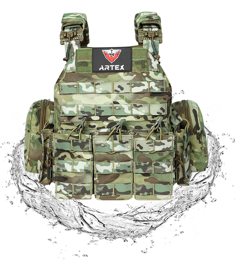 Yitu Tactical Outdoor Military enthusiast quick-release tactical Vest, cross-border bestseller, CS equipment training and protection board tactical vest pic 8