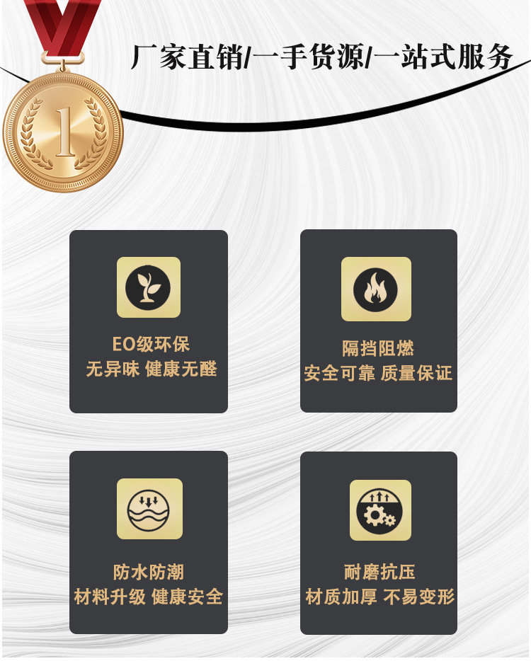 碳晶板木饰面板装修无缝开槽集成墙板免漆环保木护墙板竹晶板详情2