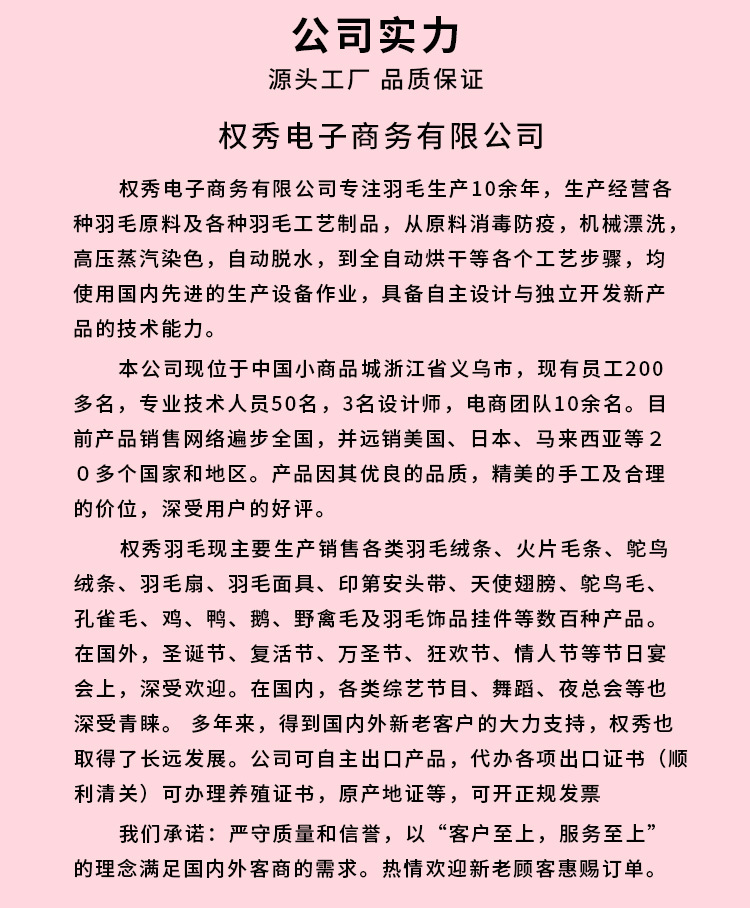 自产自销diy羽毛条彩色羽毛条鞋子饰品汽车防滑垫装饰服装配件详情47