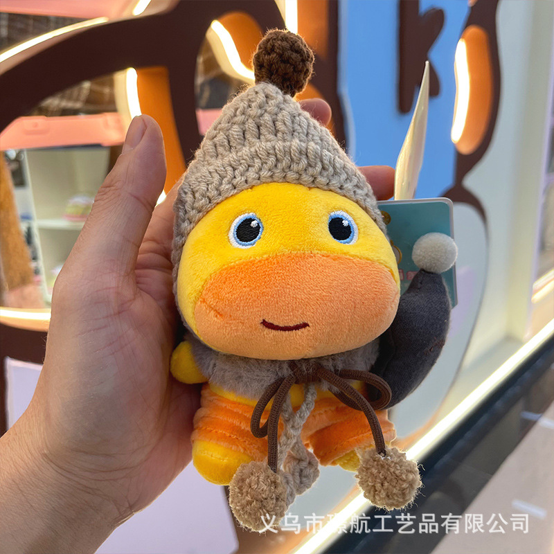 【 Official Version 】 Second original costume cute Capybara Luzi plush toy bag pendant Capybara Luzi doll pic 11
