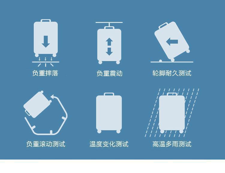 铝框行李箱大容量超大密码箱万向轮旅行箱新款铝框拉杆箱26寸28寸详情2