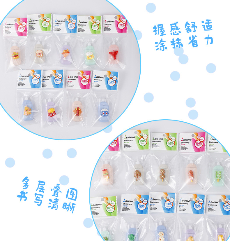 BH700 Portable Correction Tape, mini food, cute cartoon correction tape, portable high appearance level correction tape, stationery pic 9
