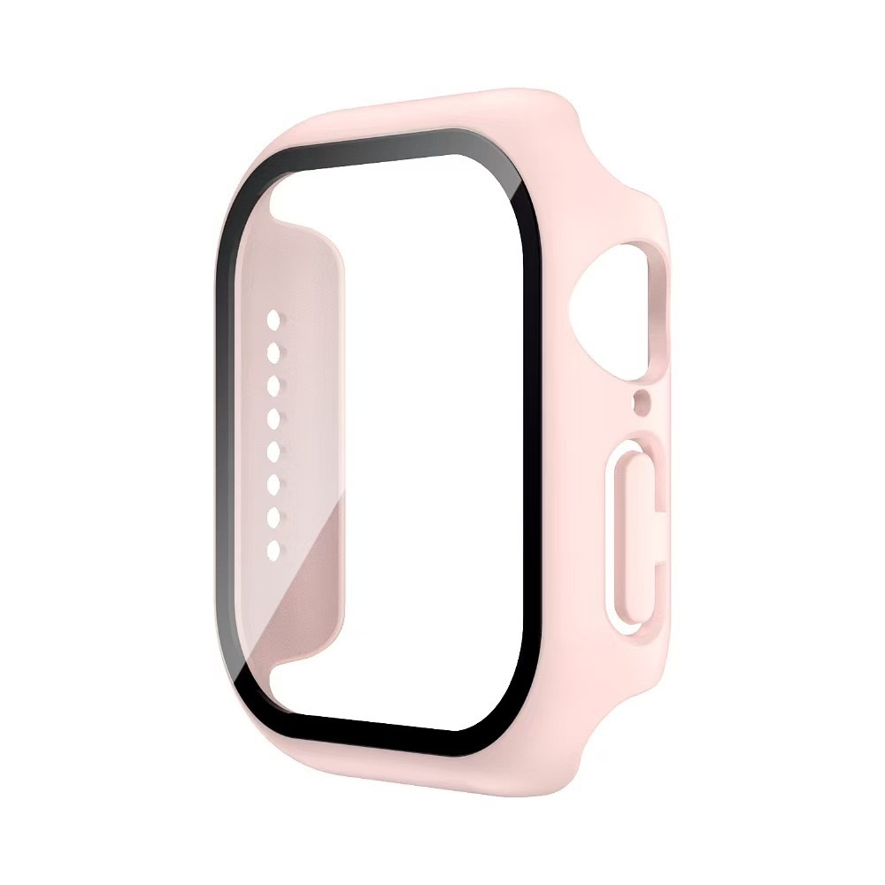 苹果手表保护壳适用iwatch s10手表壳防摔PC喷油钢化膜s9壳膜一体详情36