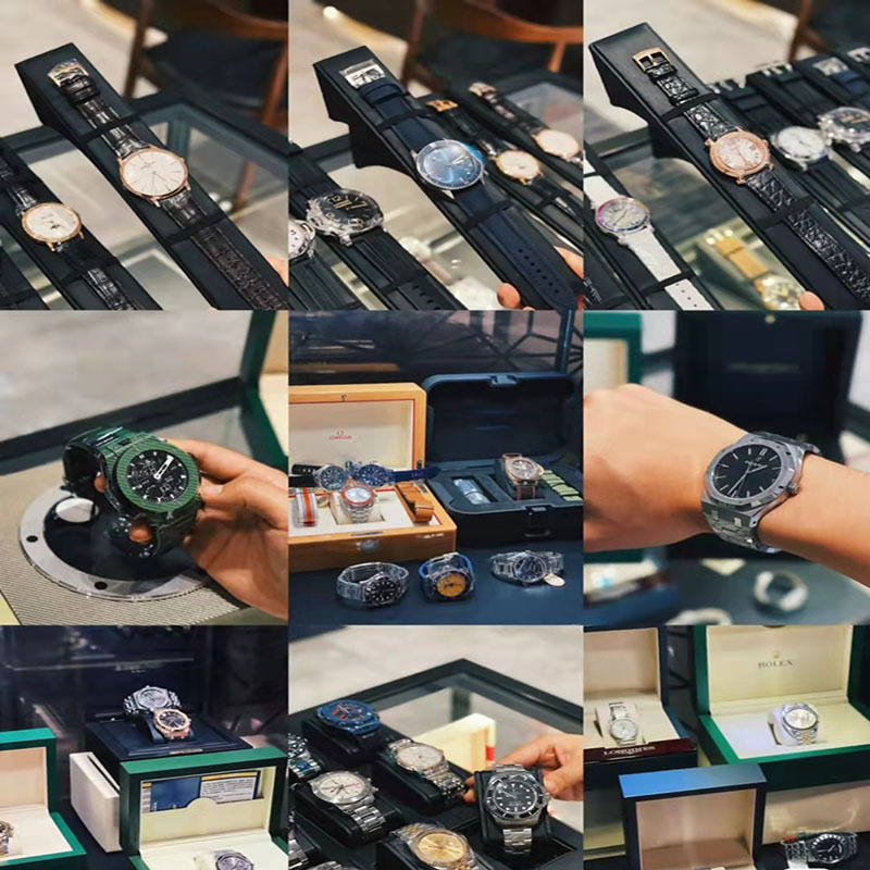 名品豪牌手表满天星dw小绿表阿浪玛琴尼瑞士机械表详情2