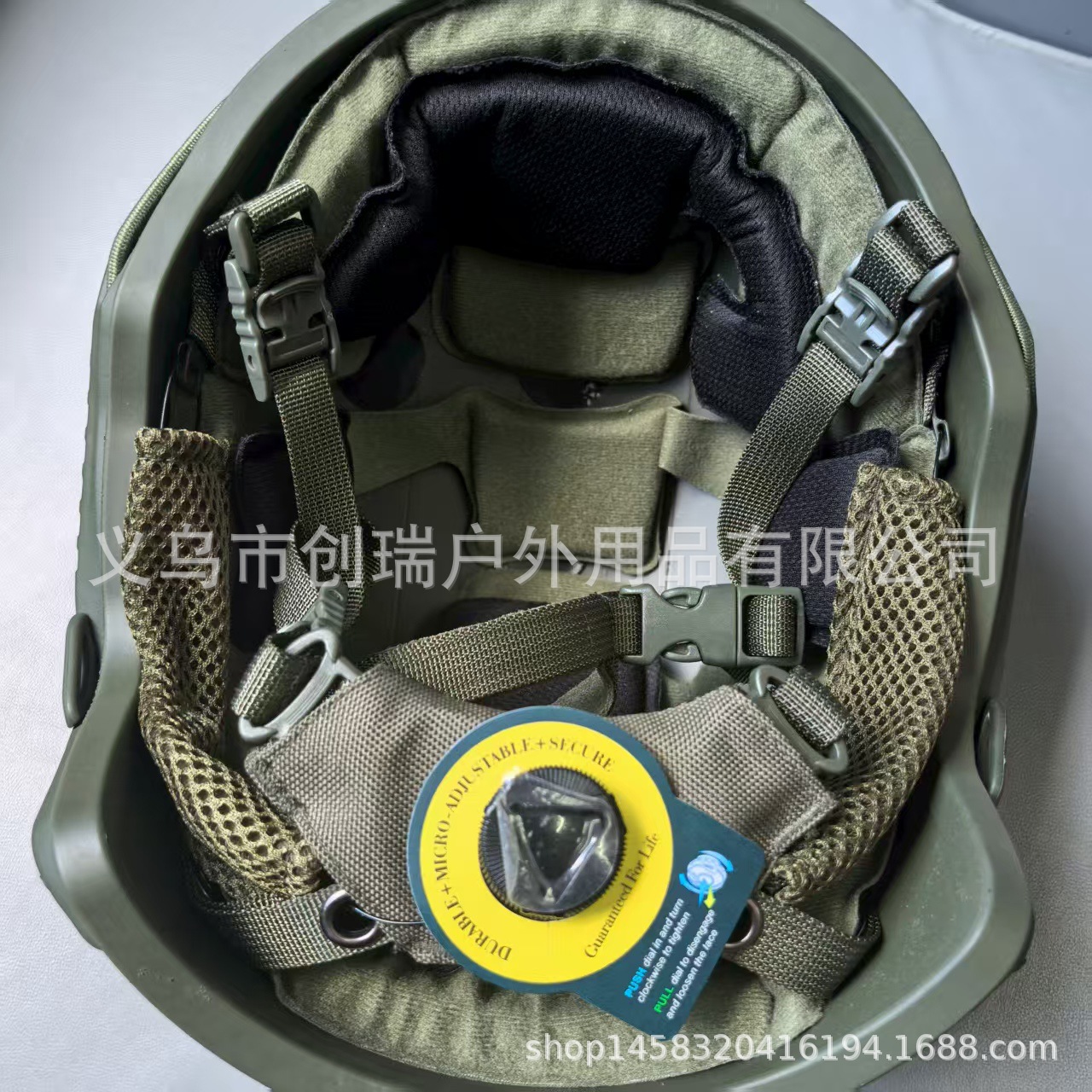 新款mich2000温蒂玻璃钢战术头盔1.5kg防暴头盔真人吃鸡三.级头盔详情3