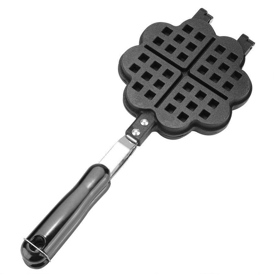 Double-sided heart non-stick Waffle mold, waffle Pan, waffle baking tray, Double Waffle Pan pic 7