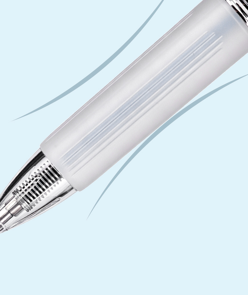 Factory direct supply of Weiya CS pen tip gel pen WYH29821 black gel pen wholesale transparent gel pen pic 11