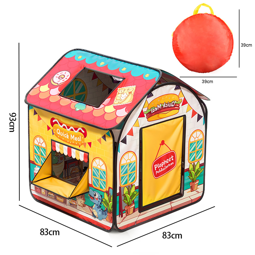 跨境亚马逊万圣节圣诞节儿童帐篷室内游戏屋小房子过家家玩具屋详情8