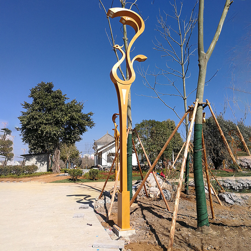 Chinese lanterns, outdoor road lighting lamps, magnolia lanterns, street lamps, municipal engineering, streets, squares, residential areas, parks and landscape lamps pic 1