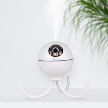跨境电商魔影旋转加湿器无线360°补水雾化usb充电投影灯车载便携详情10