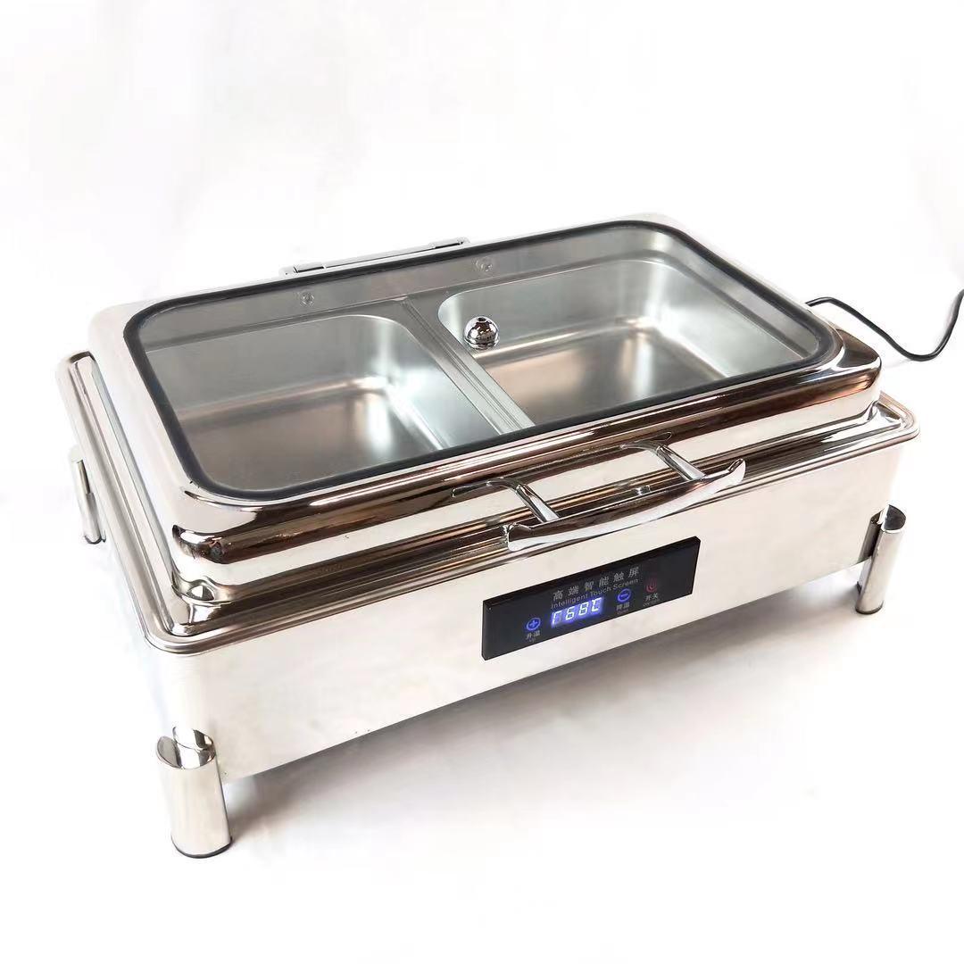 Buffet stove, stainless steel visible thickened, restaurant and hotel household insulated stove, Bufei stove wholesale, cross-border Amazon pic 2
