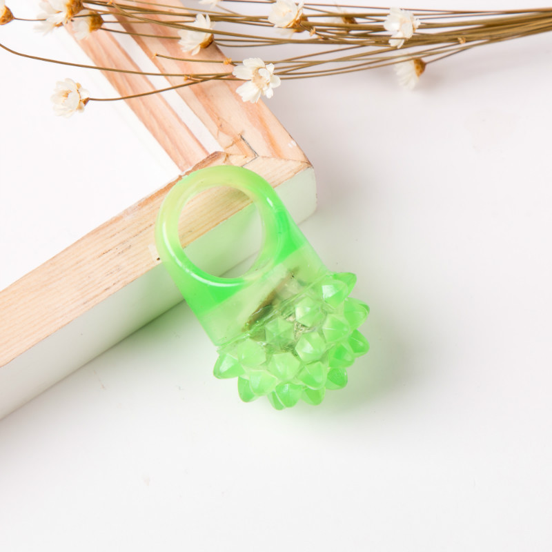 Strawberry ring, luminous ring, soft rubber LED ring, luminous ring, lantern flower ring, ball and party supplies pic 6