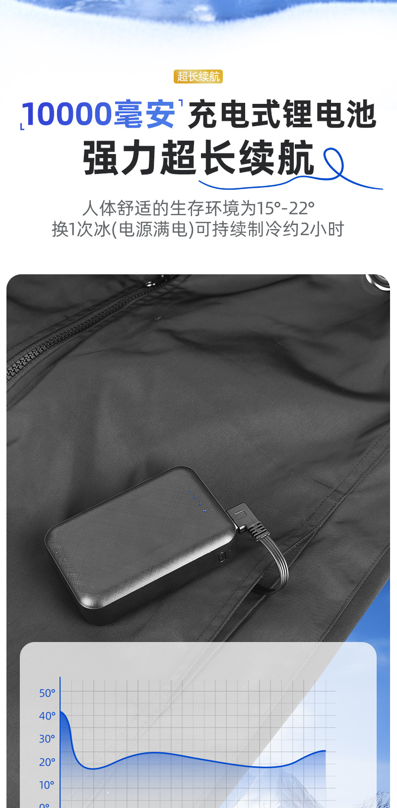 Cold and hot countertop water dispenser, water circulation refrigeration, vest cooling wonder, portable drinking water equipment pic 4