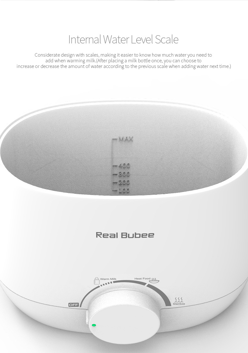 Real Bubee暖奶器液体恒温暖酒器奶瓶消毒保温双瓶温奶器热奶器详情17