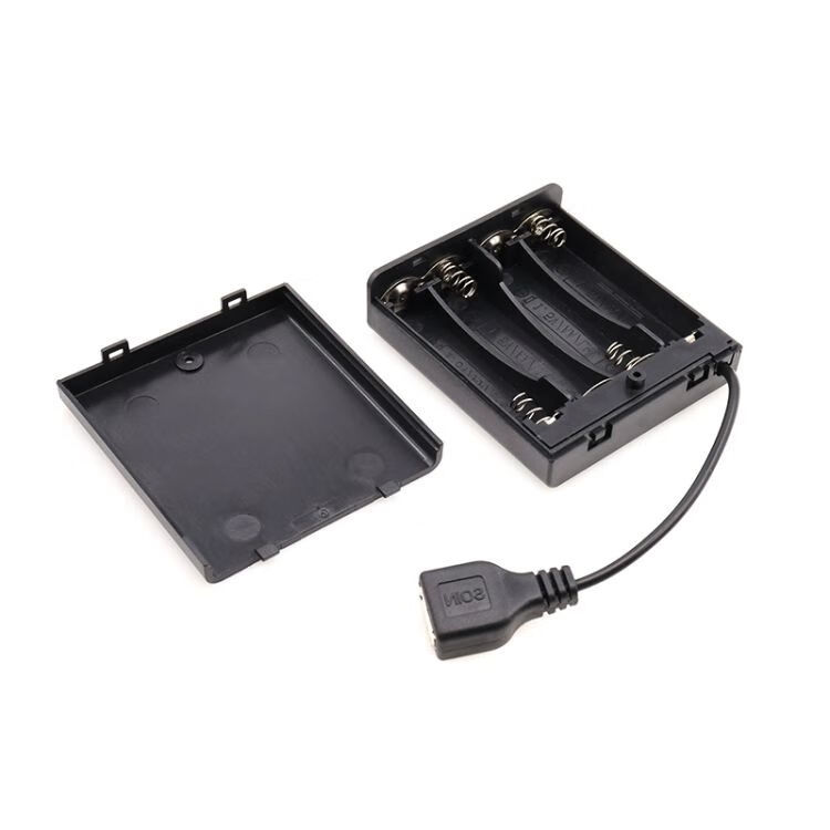 No.5 battery box compartment, 2/3/4/8 cells with cover switch, USB power interface, 4.5/6 power led light plate, 12v pic 8