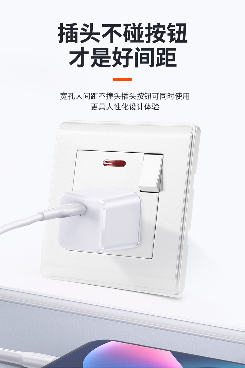 British standard 86-type wall switch, household wall switch, British one-on ultra-thin USB socket, export switch panel pic 7