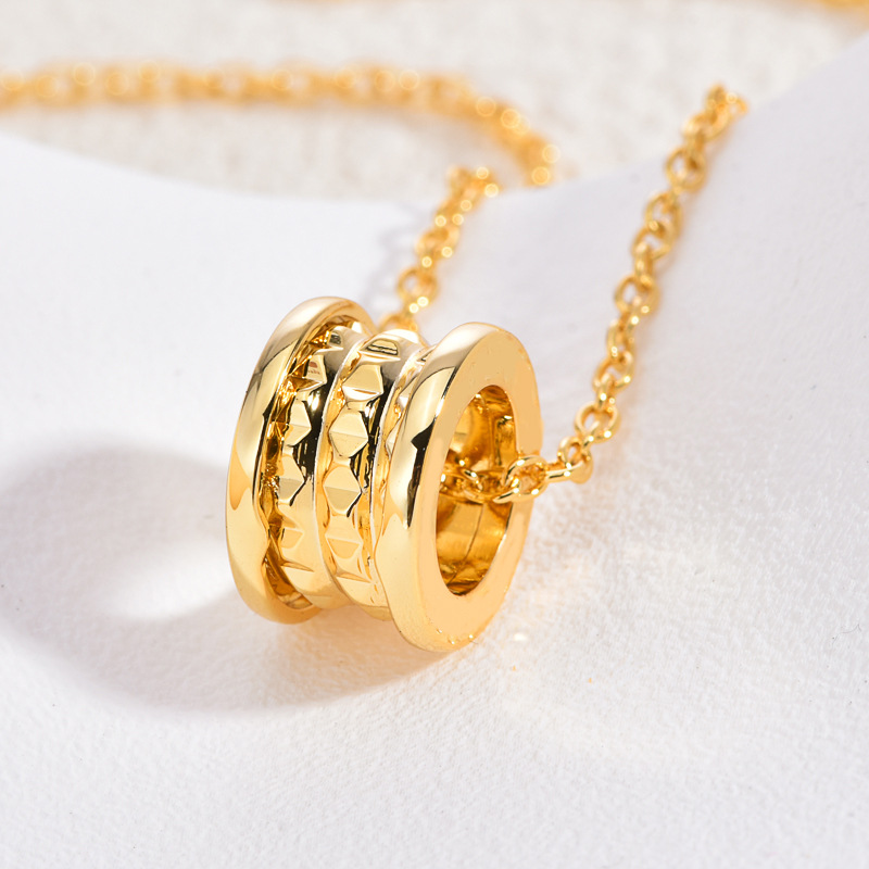 Bv高版本CNC小红人慈善款项链陶瓷项链新款菱角小红人项链直播批详情13