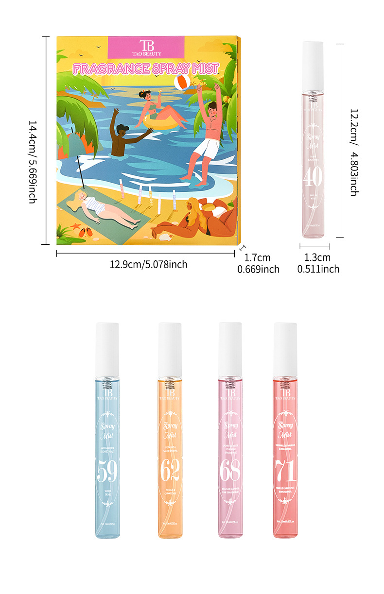 【跨境爆款】Tao Beauty数字香水喷雾套盒持久留香无酒精香氛喷雾详情20