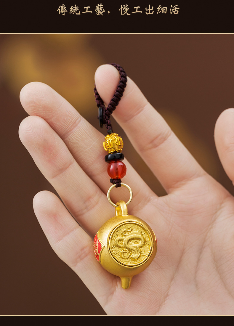 把把壶十二生肖转转手把件包包车配饰把把胡下游热销钥匙扣挂件详情10