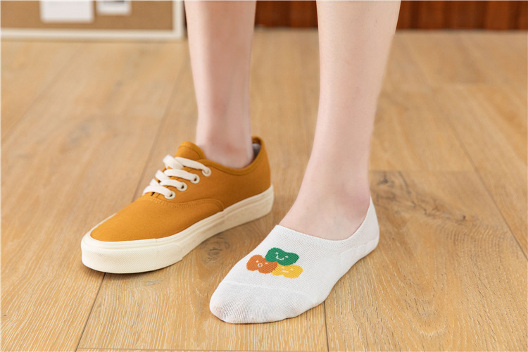 船袜女夏季薄款清新水果隐形防滑棉袜子女短袜浅口可爱日系ins潮详情16