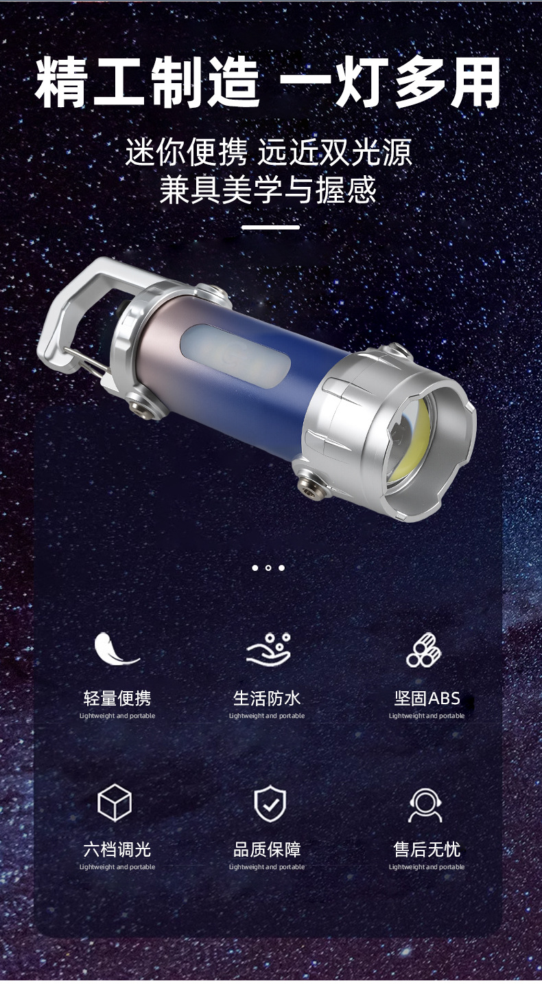 Portable keychain light, mini flashlight, toy light bulb pic 4