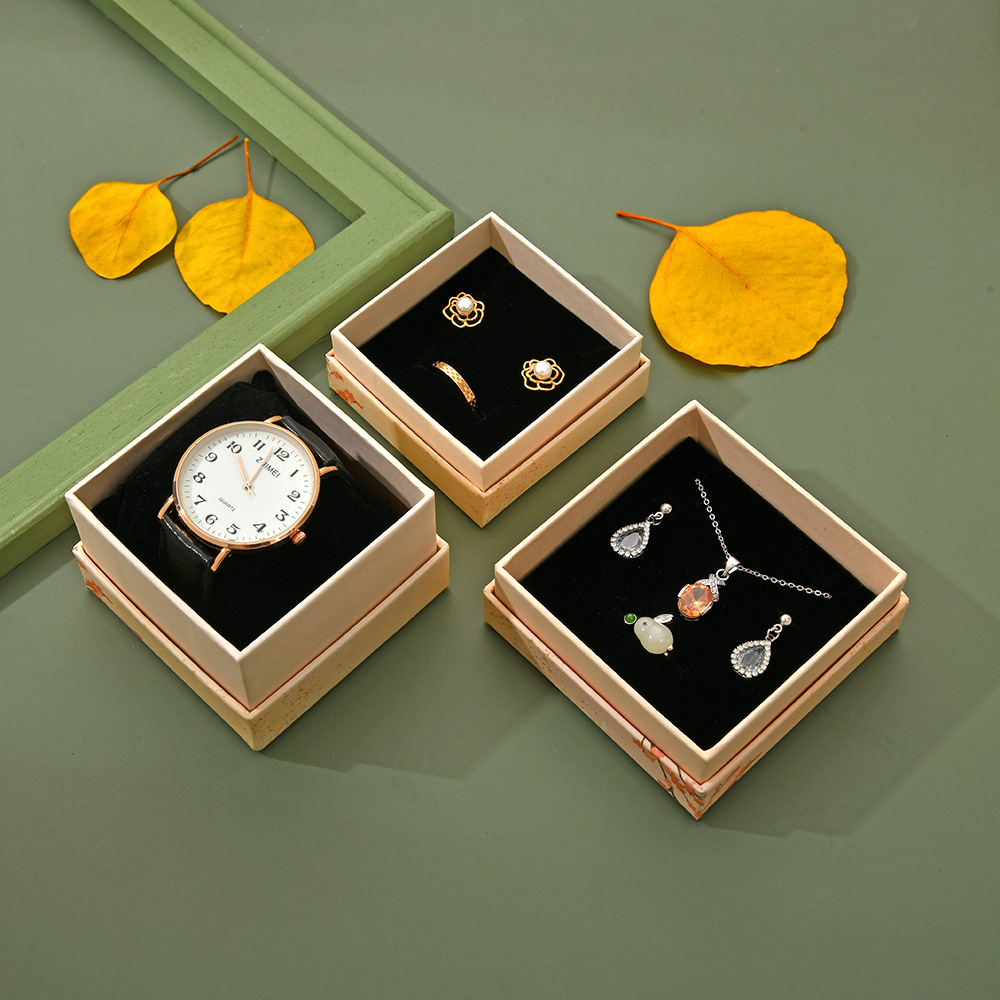 Customized processing of Meihe jewelry packaging boxes, stud earrings, necklaces, jewelry boxes, and retro creative Feihe handbags pic 13