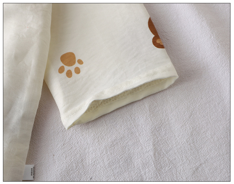 儿童夏季爆款云朵棉薄款家居服套装 男女童中袖空调服中裤休闲睡衣 童装新款详情9