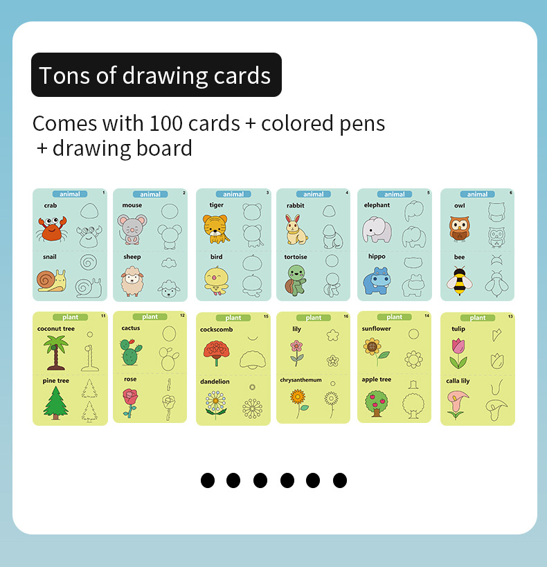 亚马逊爆款益智儿童绘画机器人 儿童玩具3-6岁环保材质智能早教机详情10