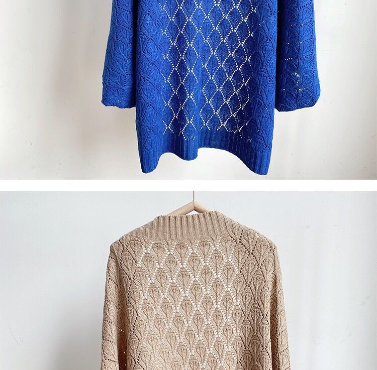 披肩女夏季高级感春夏新款针织外穿坎肩韩版百搭宽松夏天旗袍外套详情9